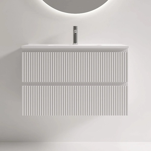 Тумба под раковину SANCOS Snob SNR80/39W R 790х390х500 Bianco подвесная Тумба под раковину SANCOS Snob SNR80/39W R 790х390х500 Bianco подвесная