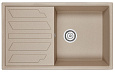 Кухонная мойка Granula 8601, ПЕСОК, кварц 860х500 Кухонная мойка Granula 8601, ПЕСОК, кварц 860х500