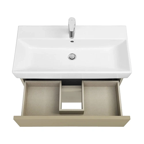 Тумба под раковину Roca Oleta 80 капучино, 2 ящика, A857640515 Тумба под раковину Roca Oleta 80 капучино, 2 ящика, A857640515