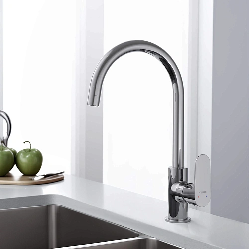 Смеситель для кухни Aquatek ОБЕРОН AQ1282CR Хром Смеситель для кухни Aquatek ОБЕРОН AQ1282CR Хром