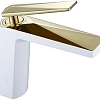 Смеситель для раковины Boheme Venturo белый-золото 381-W Смеситель для раковины Boheme Venturo белый-золото 381-W