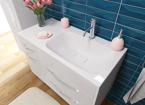 Раковина Эстет Barcelona 90 silk ФР-00014917 правая 900х450 накладная Раковина Эстет Barcelona 90 silk ФР-00014917 правая 900х450 накладная