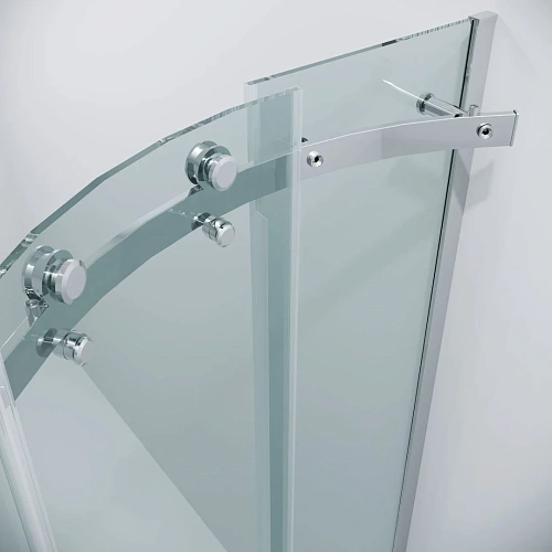 Душевой уголок GROSSMAN Classic 301.K33.04.9090.10.00 (90x90x195) полукруг,раздвиж,хром, стекло прозрачное Душевой уголок GROSSMAN Classic 301.K33.04.9090.10.00 (90x90x195) полукруг,раздвиж,хром, стекло прозрачное