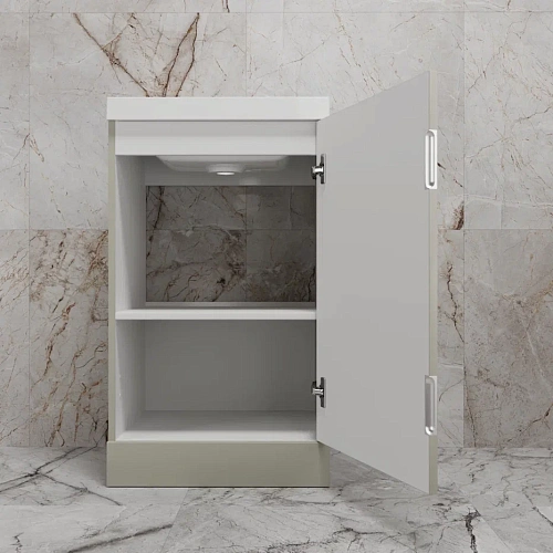 Тумба под раковину Style Line МОНО 50 см ЛС-00002452 напольная, санд серая галька Тумба под раковину Style Line МОНО 50 см ЛС-00002452 напольная, санд серая галька