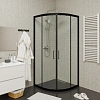 Душевой уголок Ceruttispa VIVA90B без поддона 90x90x195 Душевой уголок Ceruttispa VIVA90B без поддона 90x90x195