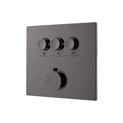 Душевая система Vincea Inspire VSFW-431I2RGM встраиваемая, вороненая сталь Душевая система Vincea Inspire VSFW-431I2RGM встраиваемая, вороненая сталь