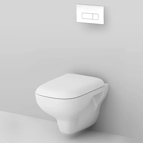 Комплект унитаза AM.PM Like FlashClean IS48001.801700 с инсталляцией, сиденьем микролифт и клавишей Комплект унитаза AM.PM Like FlashClean IS48001.801700 с инсталляцией, сиденьем микролифт и клавишей