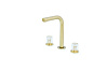 Картинка анонса товара «смеситель для раковины boheme elegante matt gold 152-mg-el»