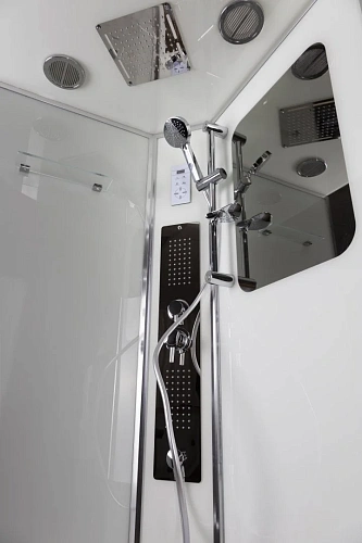 Душевая кабина Niagara Premium NG-6001-01G (900х900х2100) низкий поддон (16 см) стекло прозрачное 60010114G Душевая кабина Niagara Premium NG-6001-01G (900х900х2100) низкий поддон (16 см) стекло прозрачное 60010114G