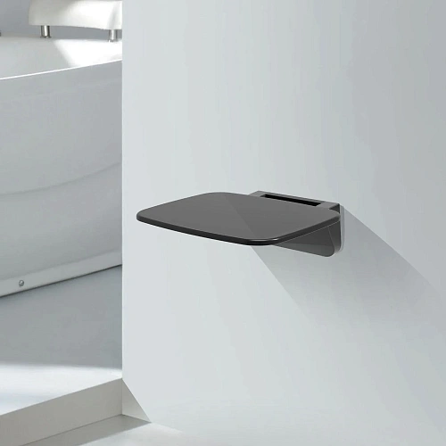 Сиденье для душа WasserKRAFT SS402 черный Сиденье для душа WasserKRAFT SS402 черный