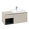 Тумба под раковину Villeroy &amp; Boch Subway 3.0 Cashmere Grey / Cashmere Grey C57100VN