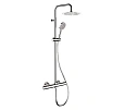 Душевая система Remer EQ32A8MPUFM25G термостатическая Душевая система Remer EQ32A8MPUFM25G термостатическая