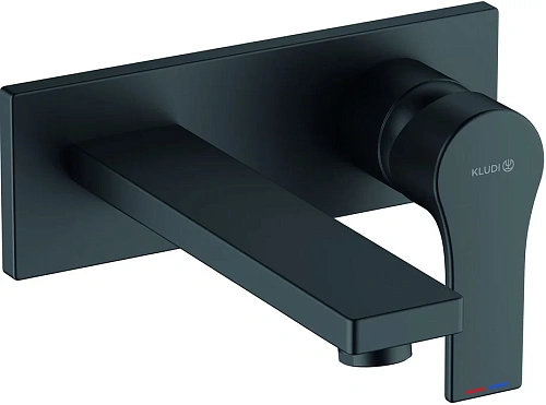 Смеситель для раковины Kludi ZENTA SL 482473965 черный матовый Смеситель для раковины Kludi ZENTA SL 482473965 черный матовый
