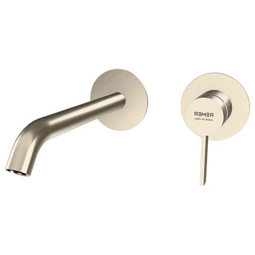 Смеситель для раковины Remer Metrica MC15PLWBXV, сталь Смеситель для раковины Remer Metrica MC15PLWBXV, сталь