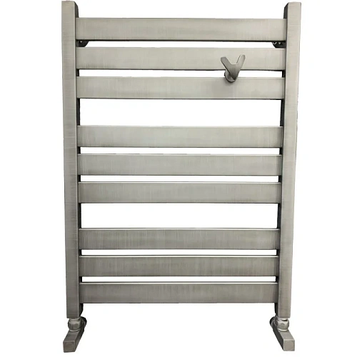 Полотенцесушитель водяной Ника MODERN ЛМ-7 80/50 Matt Antique Silver с вентилями (комплект люкс) Полотенцесушитель водяной Ника MODERN ЛМ-7 80/50 Matt Antique Silver с вентилями (комплект люкс)