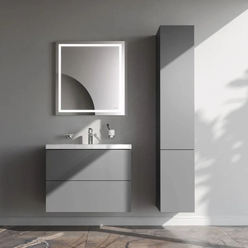 Тумба под раковину AM.PM Gem M90FHX07522GM подвесная, 75 см push-to-open, графит матовый Тумба под раковину AM.PM Gem M90FHX07522GM подвесная, 75 см push-to-open, графит матовый