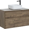 Тумба под раковину Aquanet Nova Lite 100 дуб рустикальный (2 ящика) 00249521 Тумба под раковину Aquanet Nova Lite 100 дуб рустикальный (2 ящика) 00249521