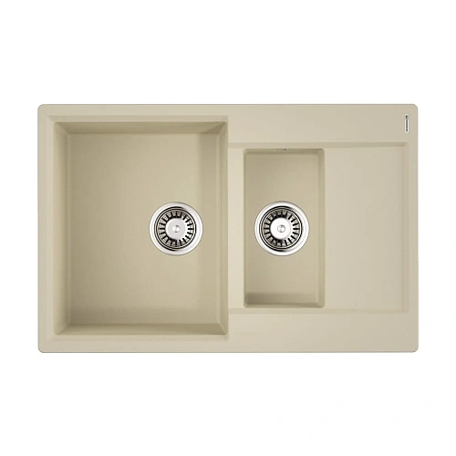 Кухонная мойка Omoikiri Daisen 78-2T-BE Tetogranit/ваниль 4993529 Кухонная мойка Omoikiri Daisen 78-2T-BE Tetogranit/ваниль 4993529