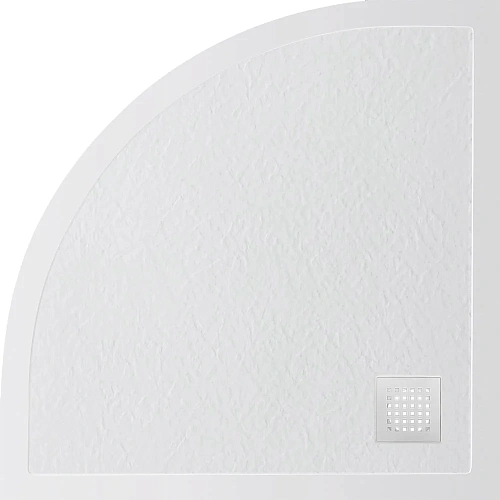 Душевой поддон BelBagno UNO TRAY-MR-UNO-R-90-550-35-W-BO из искусственного мрамора с сифоном Душевой поддон BelBagno UNO TRAY-MR-UNO-R-90-550-35-W-BO из искусственного мрамора с сифоном