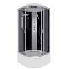 Картинка анонса товара «душевая кабина niagara classic ng-2507-14p (800х800х2150) высокий поддон (40см) стекло тонированное 25071434p»