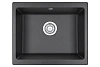 Кухонная мойка Granula 5551, ЧЁРНЫЙ, кварц 550х460