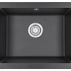 Кухонная мойка Granula 5551, ЧЁРНЫЙ, кварц 550х460 Кухонная мойка Granula 5551, ЧЁРНЫЙ, кварц 550х460