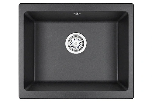 Кухонная мойка Granula 5551, ЧЁРНЫЙ, кварц 550х460 Кухонная мойка Granula 5551, ЧЁРНЫЙ, кварц 550х460