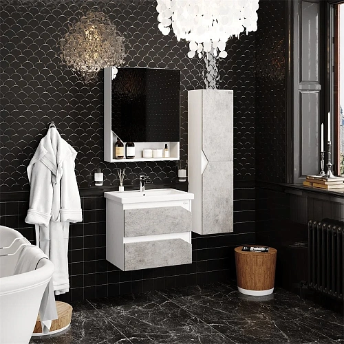 Зеркальный шкаф Onika ФРИДОМ 60.00 правый 206081 Зеркальный шкаф Onika ФРИДОМ 60.00 правый 206081