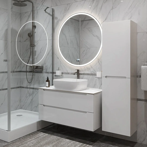 Тумба со столешницей и раковиной BelBagno ETNA 100 etna100bl-kepbo-1302-set подвесная ETNA100BL-KEPBO-1302-SET Тумба со столешницей и раковиной BelBagno ETNA 100 etna100bl-kepbo-1302-set подвесная ETNA100BL-KEPBO-1302-SET