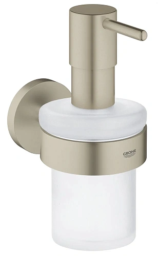Дозатор жидкого мыла GROHE Essentials, никель матовый (40448EN1) Дозатор жидкого мыла GROHE Essentials, никель матовый (40448EN1)