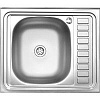 Картинка анонса товара «кухонная мойка melana 6050 l 0,6/160 накладная прямоугольная с сифоном (173 t l*15) 173 t l (*15)»
