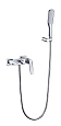 Смеситель для ванны Boheme VENTURO хром 373 с душевым гарнитуром Смеситель для ванны Boheme VENTURO хром 373 с душевым гарнитуром