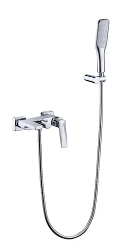 Смеситель для ванны Boheme VENTURO хром 373 с душевым гарнитуром Смеситель для ванны Boheme VENTURO хром 373 с душевым гарнитуром
