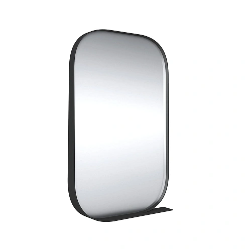 Зеркало GROSSMAN НЕРО-50 см с полкой черное 50x80 205003 Зеркало GROSSMAN НЕРО-50 см с полкой черное 50x80 205003