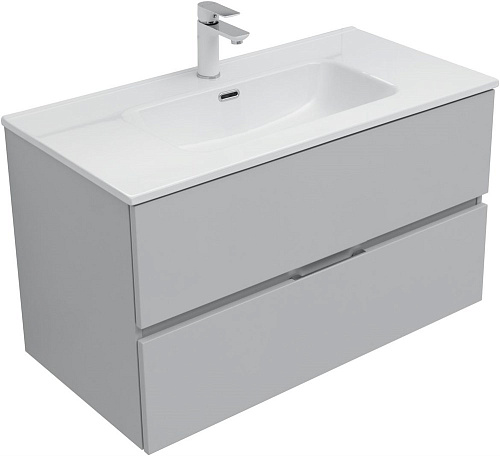 Тумба под раковину Aquanet Алвита new серый 00303922 Тумба под раковину Aquanet Алвита new серый 00303922