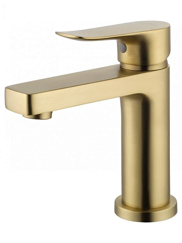 Смеситель для раковины Wonzon & Woghand брашированное золото (WW-A40222-BG) Смеситель для раковины Wonzon & Woghand брашированное золото (WW-A40222-BG)