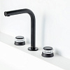 Смеситель для раковины Boheme AURA BLACK 152-CR-B Смеситель для раковины Boheme AURA BLACK 152-CR-B