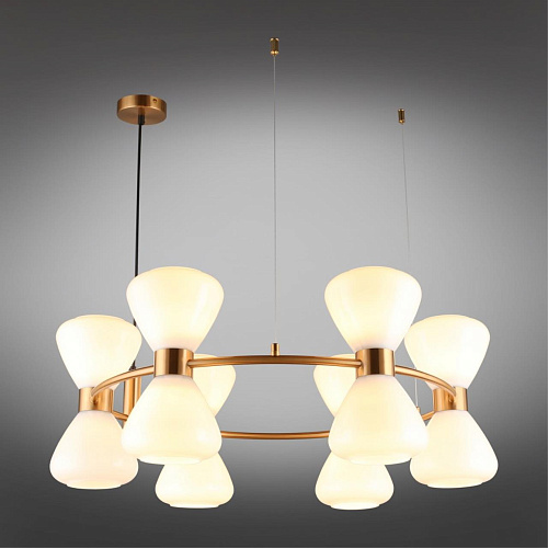 Люстра подвесная Omnilux Trevasco OML-59603-12 Люстра подвесная Omnilux Trevasco OML-59603-12