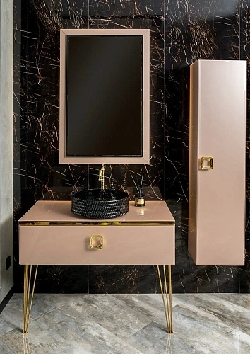 Шкаф-пенал Armadi Art LUCIDO 772-Rose пыльная роза Шкаф-пенал Armadi Art LUCIDO 772-Rose пыльная роза