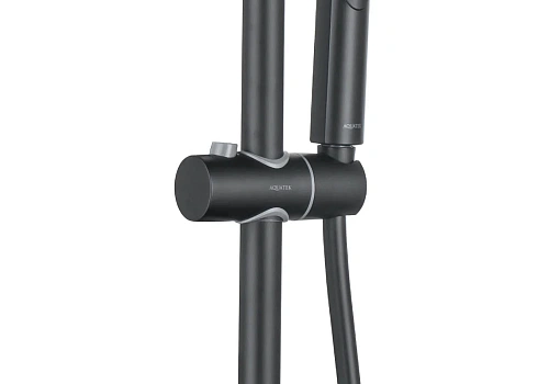 Душевая система Aquatek ВЕГА AQ2060MB черный матовый Душевая система Aquatek ВЕГА AQ2060MB черный матовый