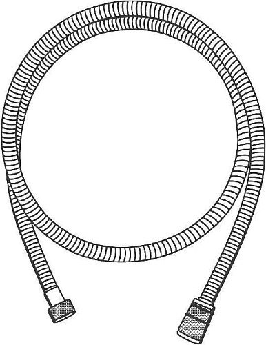 Душевой шланг GROHE Rotaflex металлический, 1500 мм, хром (28417000) Душевой шланг GROHE Rotaflex металлический, 1500 мм, хром (28417000)