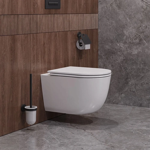 Унитаз подвесной CEZARES RELAX CZR-3806-53-TH-TOR/SC безободковый с сиденьем Унитаз подвесной CEZARES RELAX CZR-3806-53-TH-TOR/SC безободковый с сиденьем