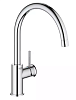 Картинка анонса товара «смеситель для кухни grohe bauclassic, хром (31234000)»