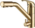 Смеситель для кухни Paulmark HESSEN на две воды,бронза, He213017-BR Смеситель для кухни Paulmark HESSEN на две воды,бронза, He213017-BR