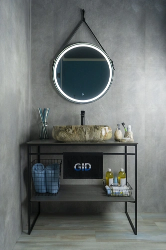 Раковина Gid Mnc186 54423 накладная под камень глянцевая 56x42x14 Раковина Gid Mnc186 54423 накладная под камень глянцевая 56x42x14