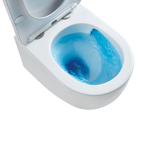 Унитаз подвесной Vincea Globo VT1-52T безободковый, цвет белый, ультратонкое soft-close сиденье Унитаз подвесной Vincea Globo VT1-52T безободковый, цвет белый, ультратонкое soft-close сиденье