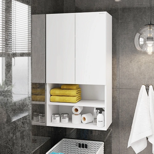 Шкаф Onika Маркус Нова 60 см 306011 подвесной, белый Шкаф Onika Маркус Нова 60 см 306011 подвесной, белый