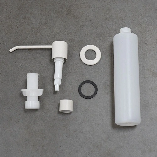 дозатор жидкого мылаLemark EXPERT LM8201, врезной, жасмин дозатор жидкого мылаLemark EXPERT LM8201, врезной, жасмин