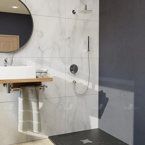 Душевая система RGW Shower Panels SP-52 встраиваемая хром Душевая система RGW Shower Panels SP-52 встраиваемая хром
