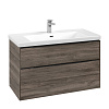 Картинка анонса товара «тумба под раковину villeroy &amp; boch subway 3.0 stone oak / stone oak c57001rk»